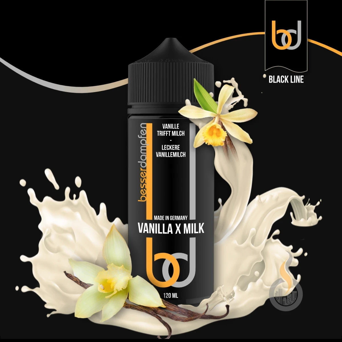 bd VANILLA X MILK Aroma - 10 ml SW16785 Bild 1