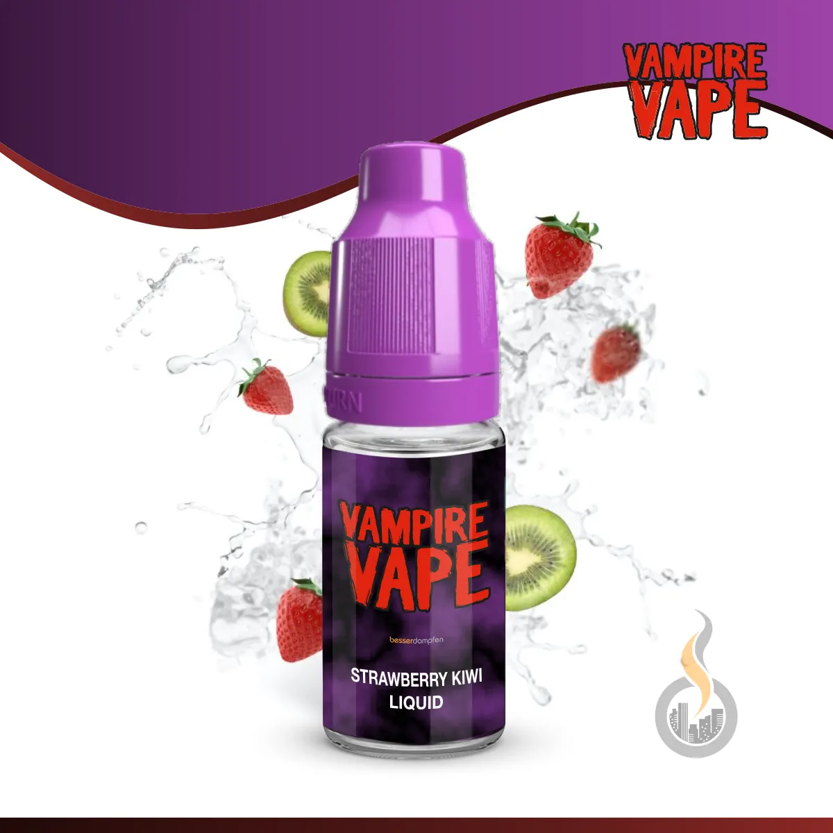 VAMPIRE VAPE Strawberry Kiwi Liquid - 10 ml SW17508 Bild 1