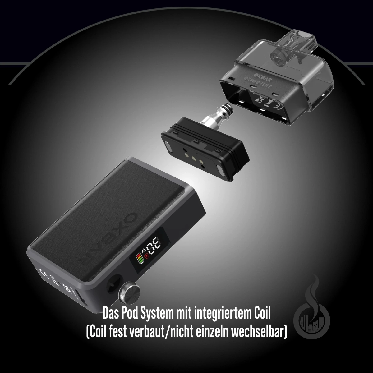 OXBAR Oxpod Elite Kit Pod System - 1300 mAh SW18523.7 Bild 16
