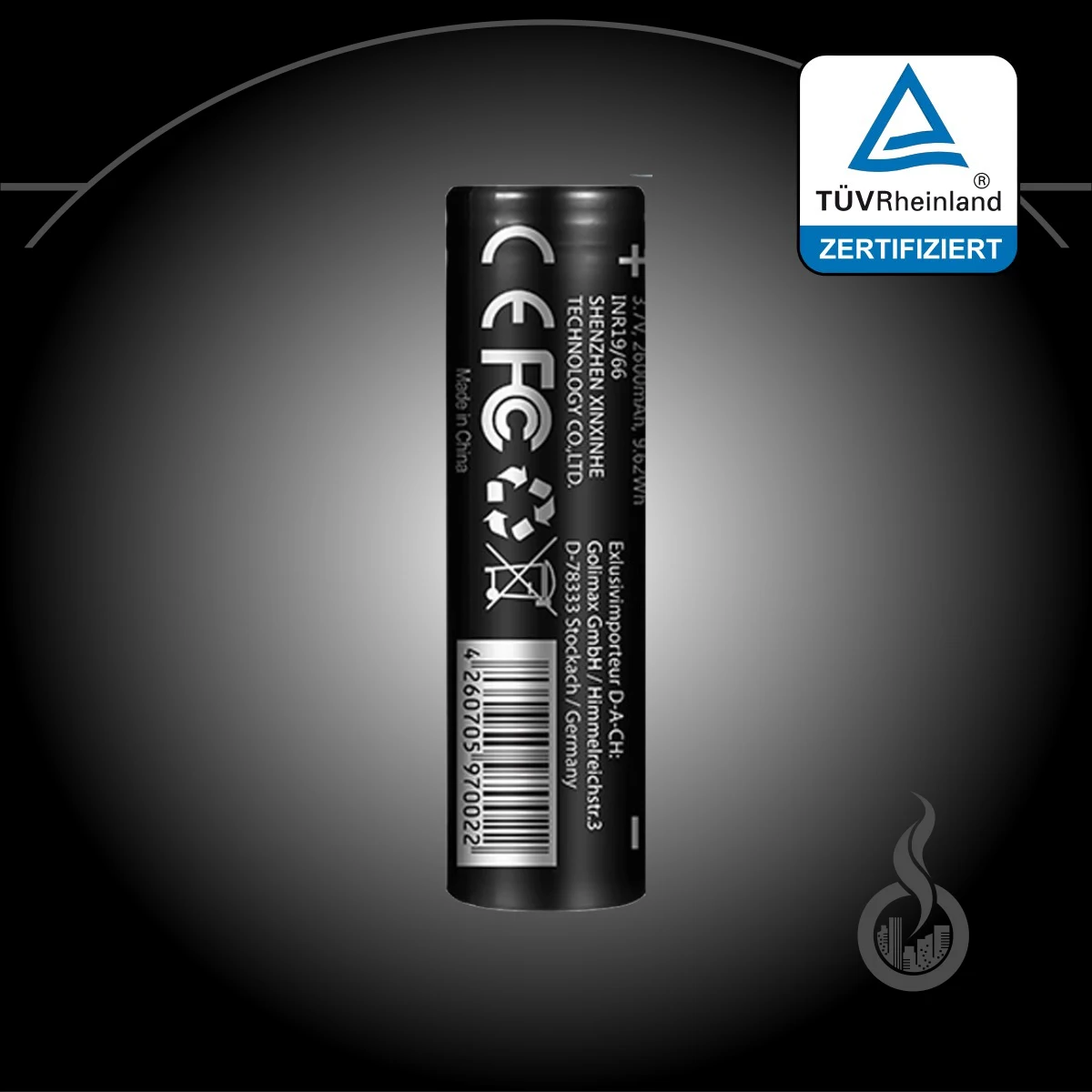 Golisi S26 18650 2600 mAh Akku - 25 A SW17449 Bild 2