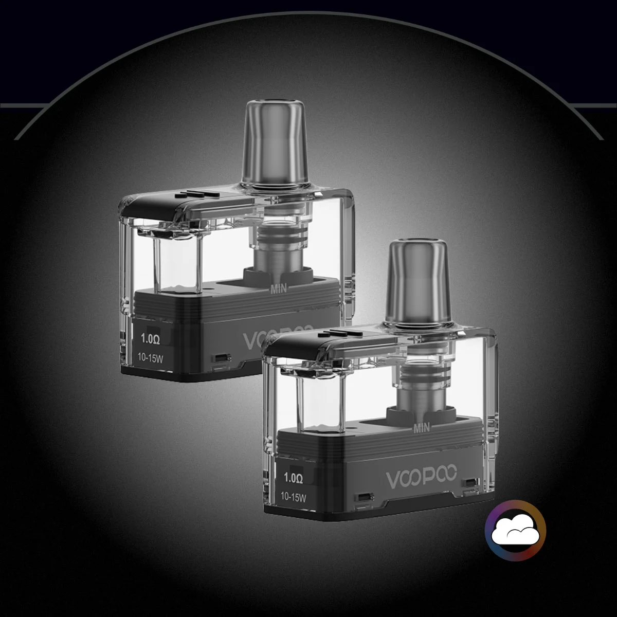 2x VOOPOO Doric Go Pod Tank Verdampfer - 5 ml SW18718 Widerstand 1.0 Ω (Ohm) Bild 1