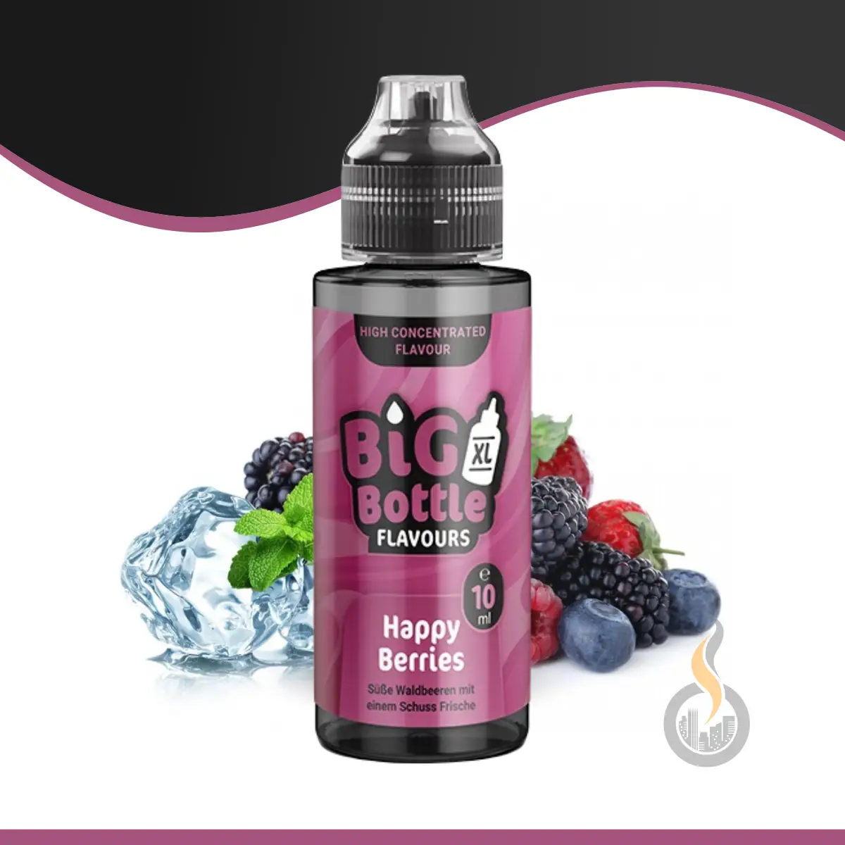 BIG BOTTLE FLAVOURS Happy Berries Aroma - 10 ml SW17553 Bild 1