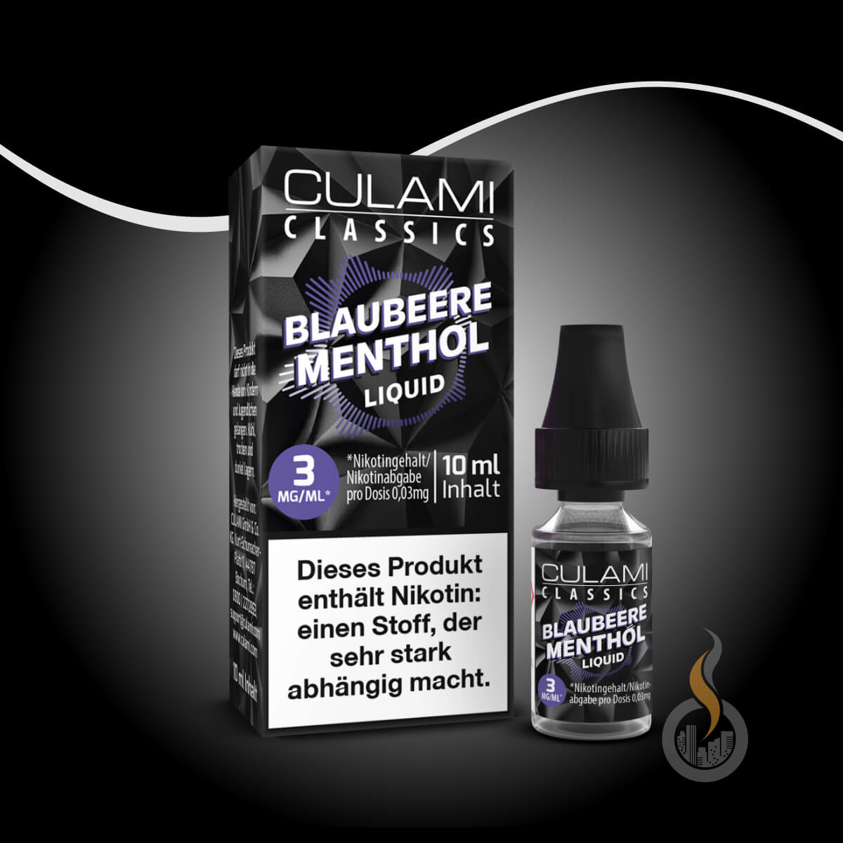 Culami Classics Blaubeere Menthol Liquid - 10 ml
