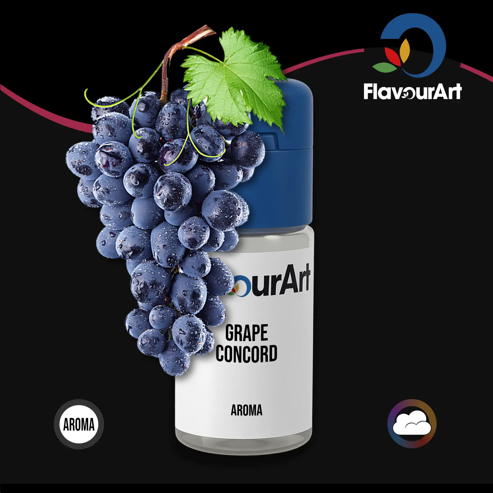 FlavourArt Grape Concord Aroma 10 ml