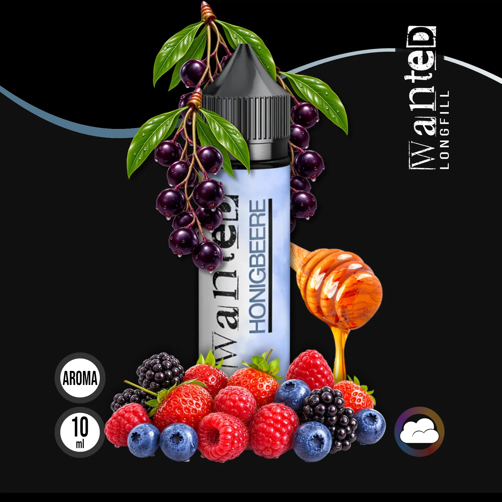WANTED Honigbeere Aroma Overdosed - 10 ml