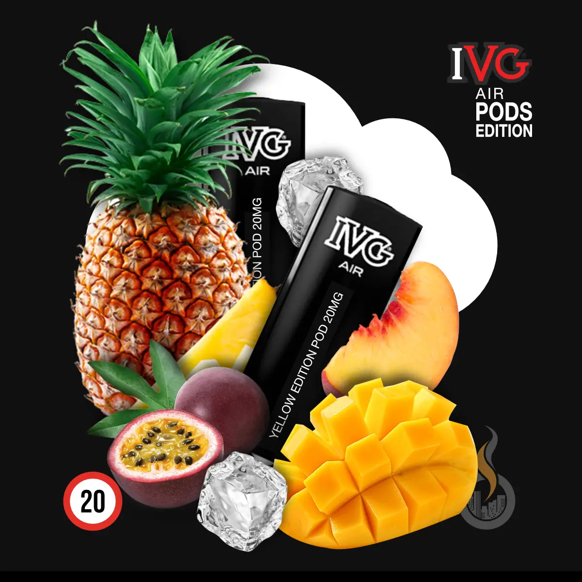 2x IVG Air Yellow Edition Prefill Pod-Coils - 2 ml SW18368 Bild 1
