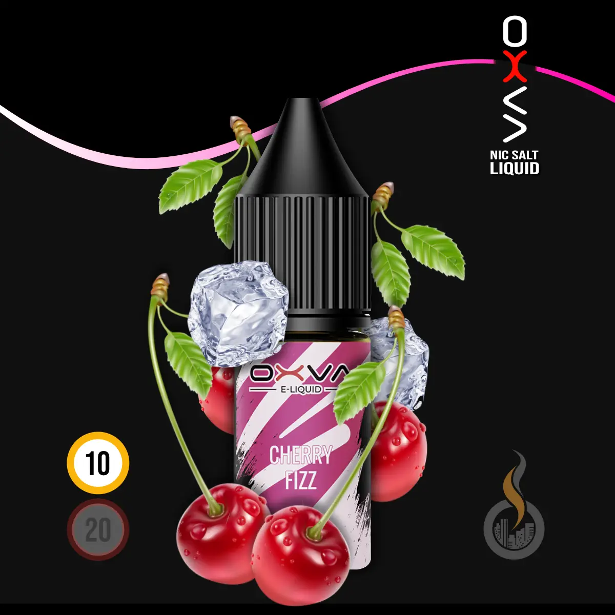 OXVA Cherry Fizz Nic Salt Liquid SW18336 Nikotinstärke wählen: 10 mg (NIKOTINSALZ) Bild 1