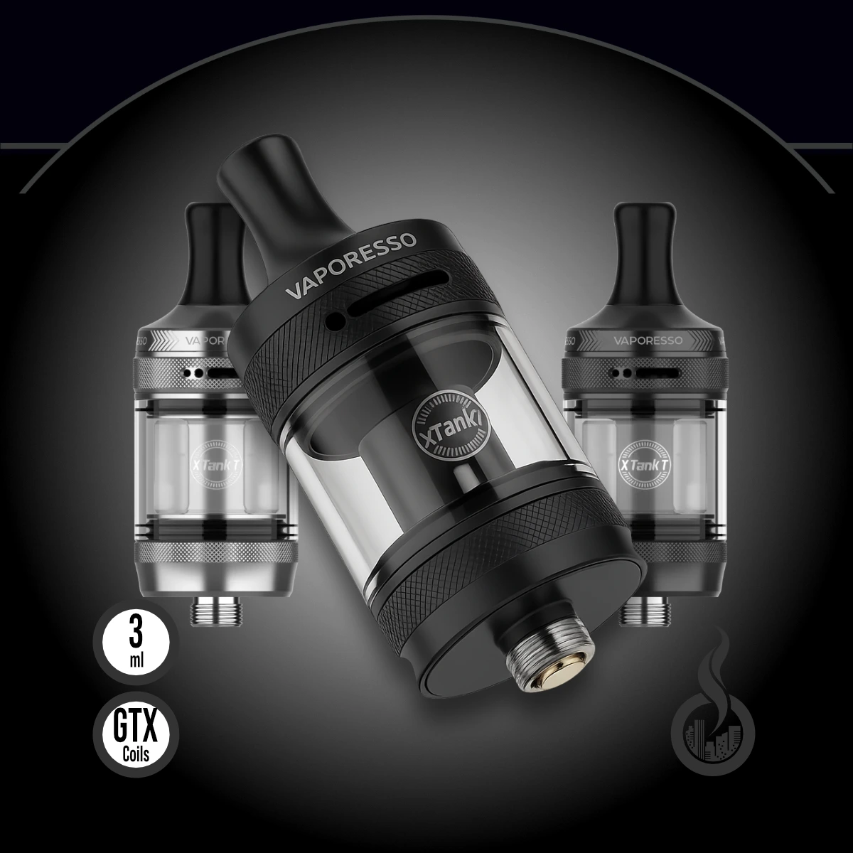 Vaporesso XTank T Verdampfer - 3 ml SW18564 Farbe Schwarz Bild 1