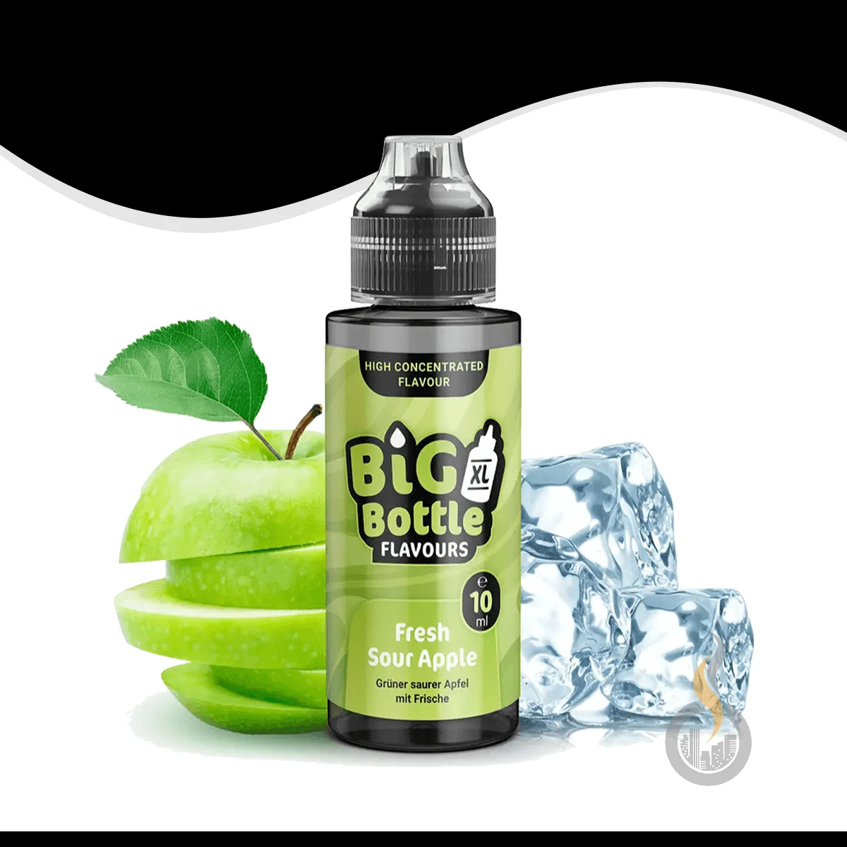 BIG BOTTLE FLAVOURS Fresh Sour Apple Aroma - 10 ml SW18075 Bild 1