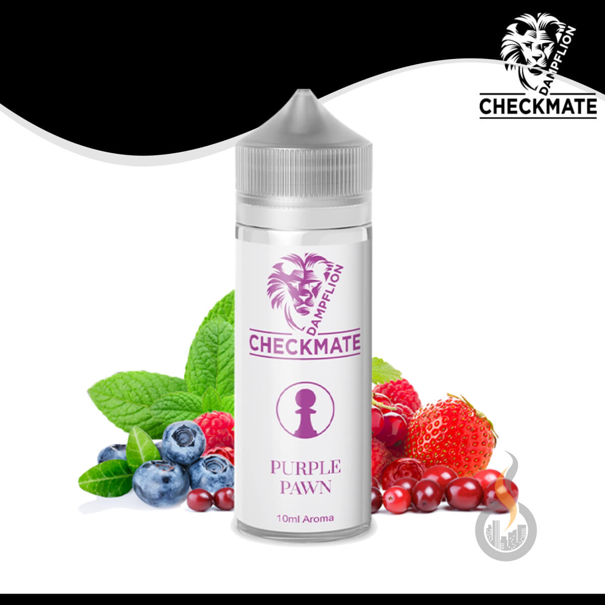DAMPFLION CHECKMATE Purple Pawn Aroma - 10 ml SW17872 Bild 1