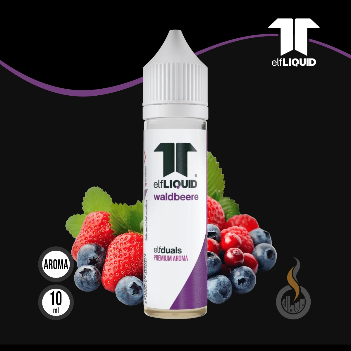 elf LIQUID Longfill Aroma Waldbeere - 10 ml SW18709 Bild 1