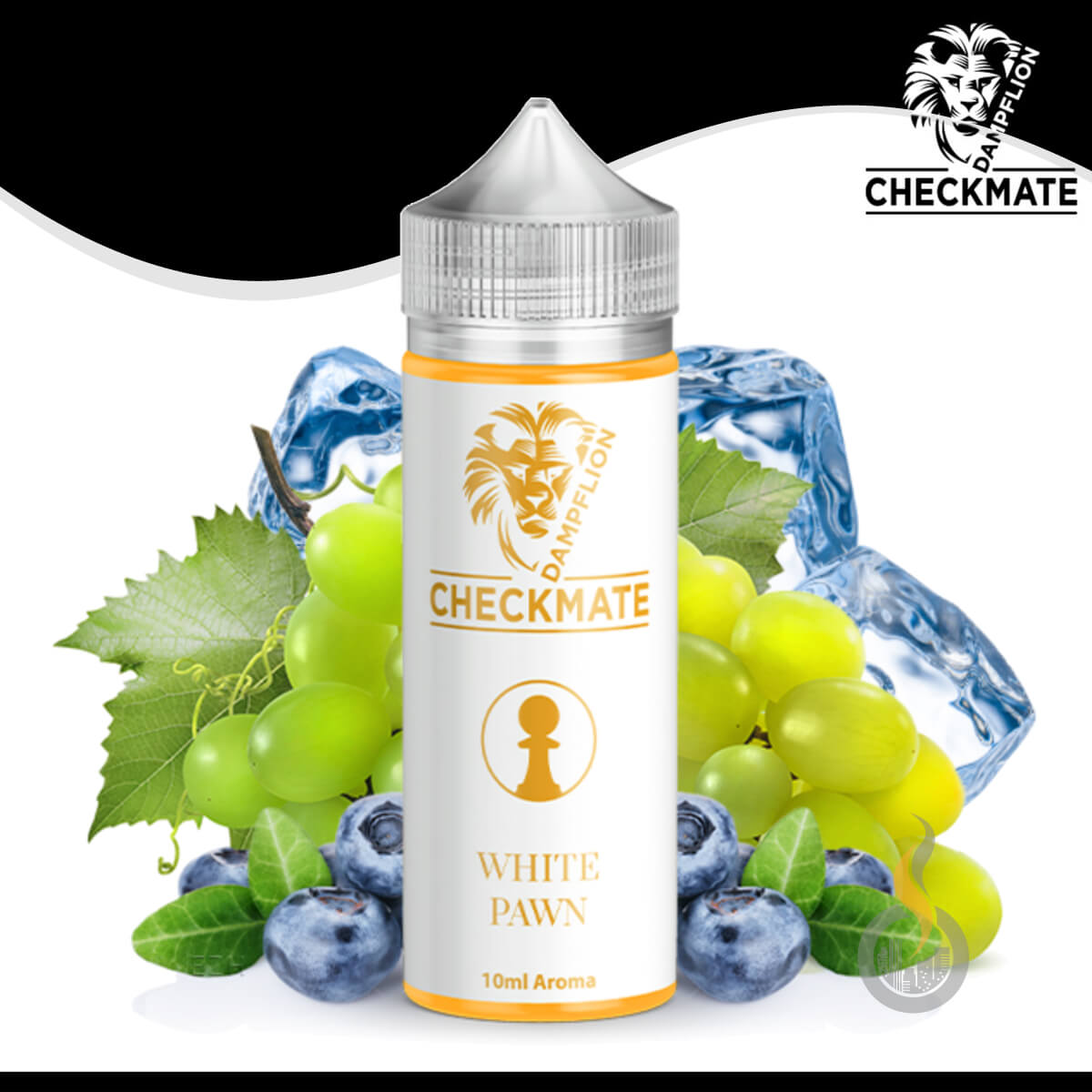 DAMPFLION CHECKMATE White Pawn Aroma - 10 ml SW17403 Bild 1