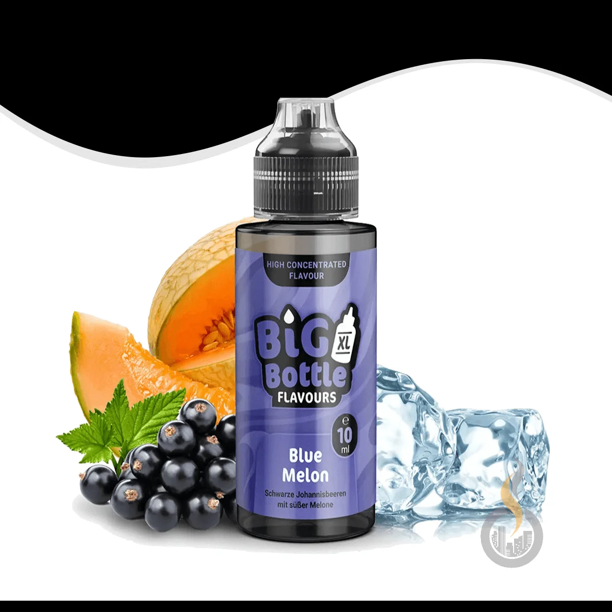 BIG BOTTLE FLAVOURS Blue Melon Aroma - 10 ml SW18076 Bild 1
