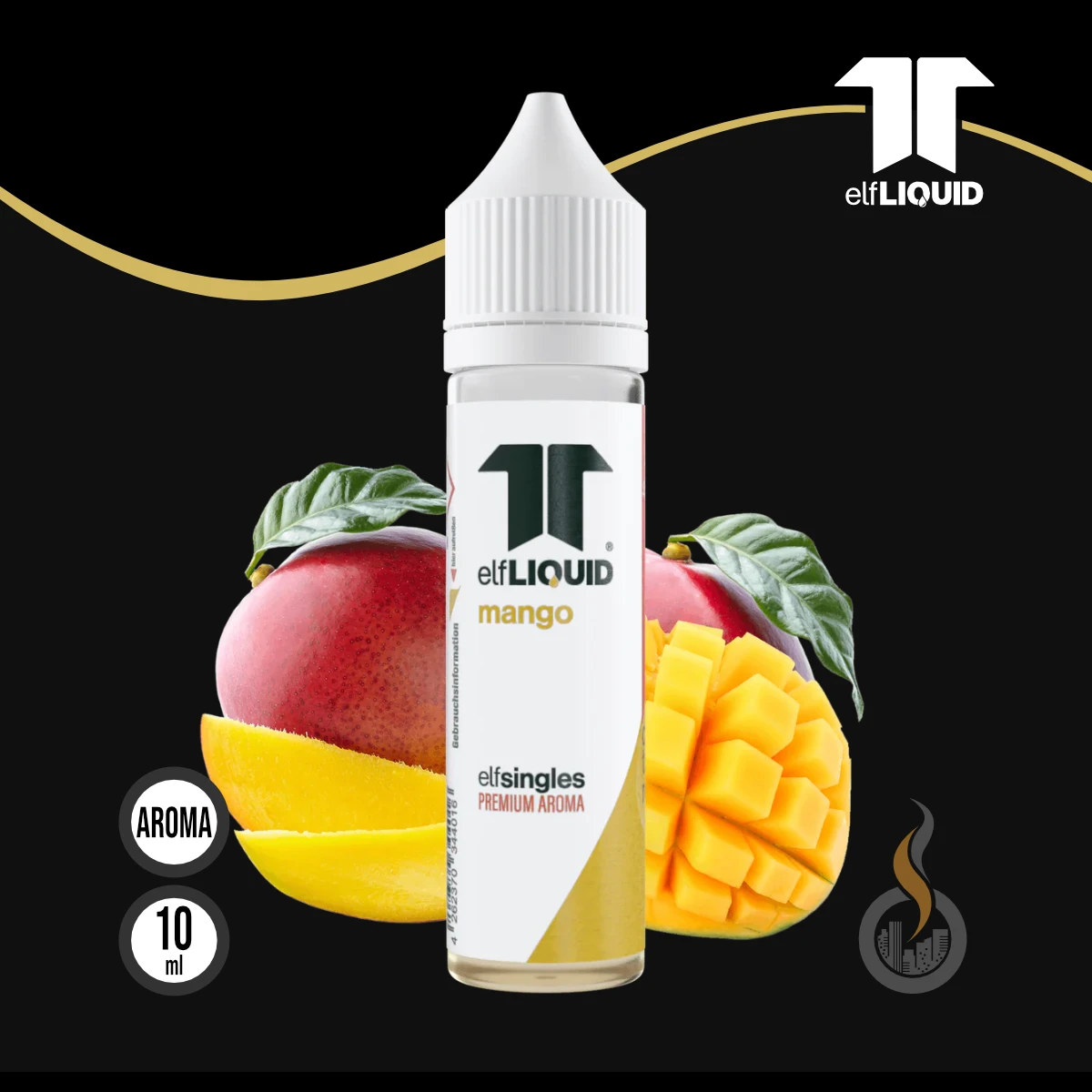 elf LIQUID Longfill Aroma Mango - 10 ml SW18706 Bild 1