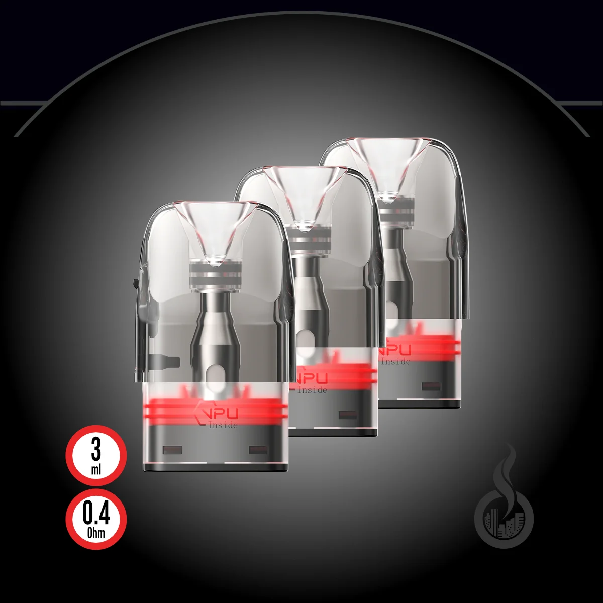 3x GeekVape Q Pod-Coils - 3 ml SW18270 Widerstand 0.4 Ω (Ohm) Bild 1