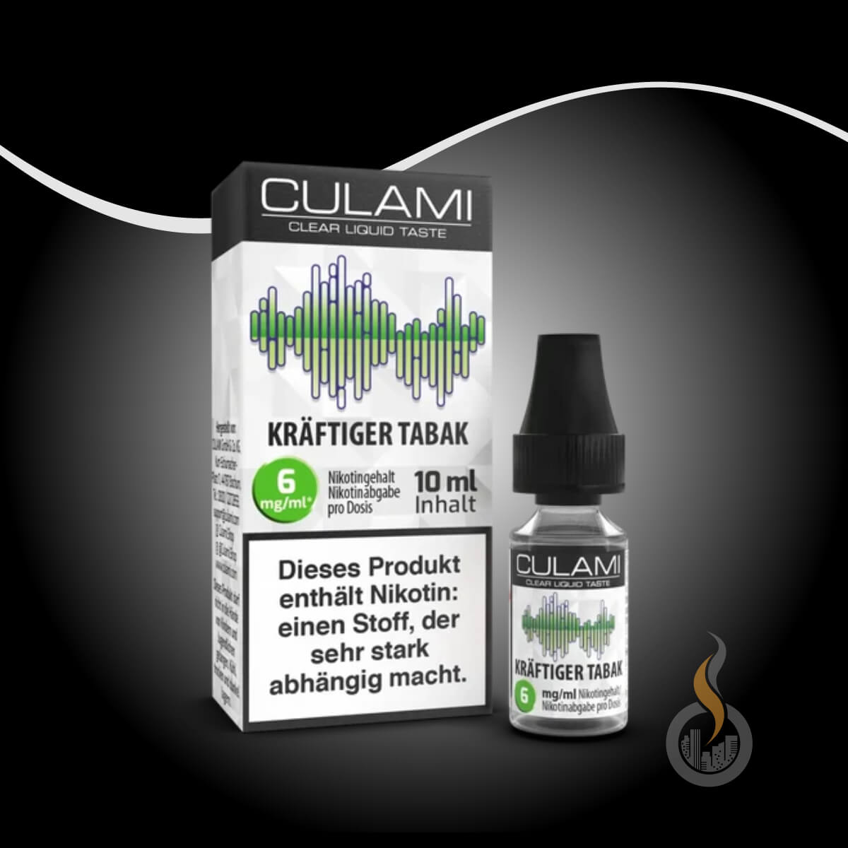 Culami Classics Kräftiger Tabak Liquid - 10 ml