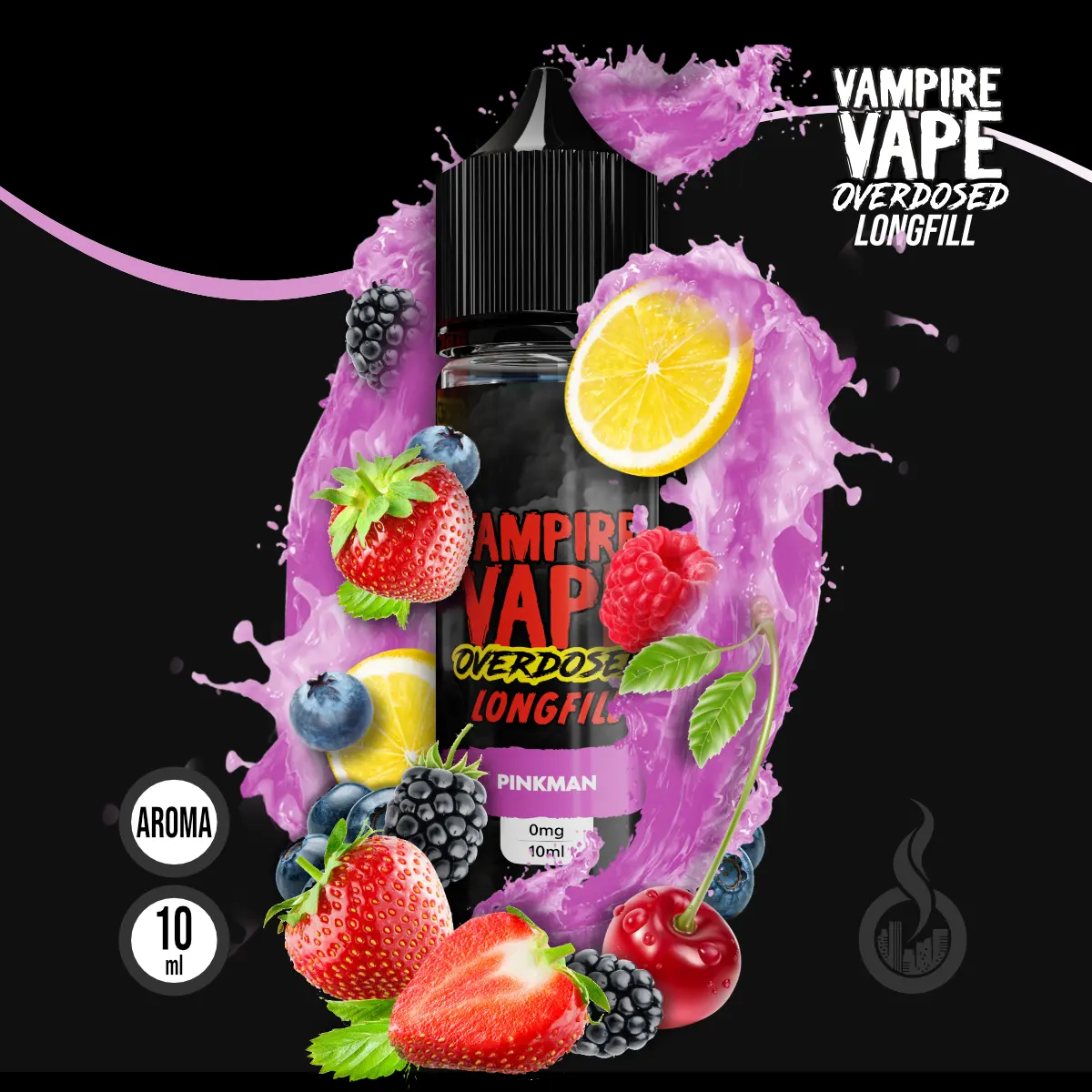 VAMPIRE VAPE Overdosed Pinkman Aroma - 10 ml SW18577 Bild 1