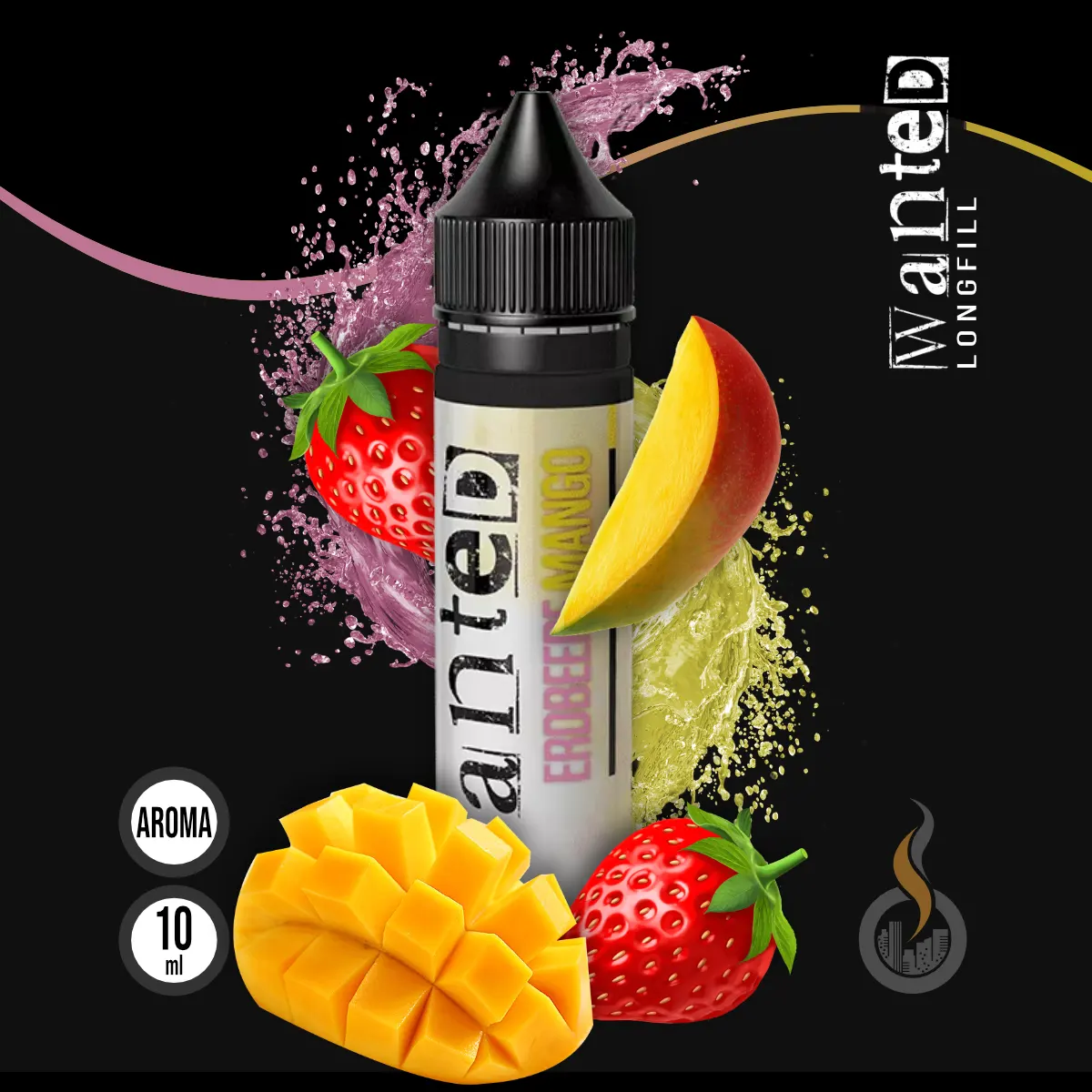 WANTED Overdosed Aroma Erdbeere Mango - 10 ml SW18171 Bild 1