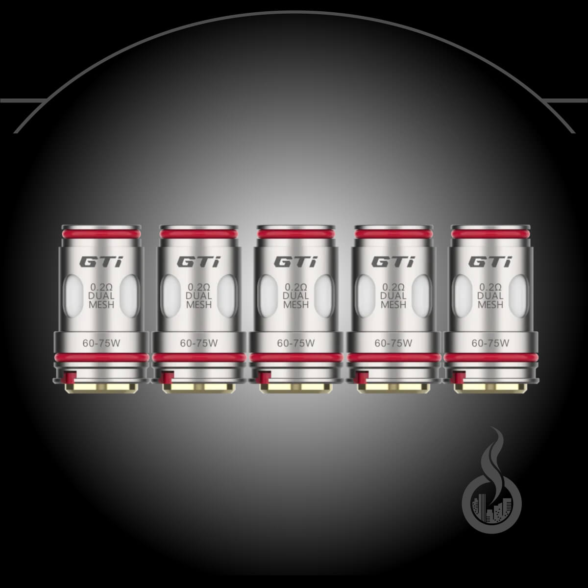5x Vaporesso GTi Dual Mesh Coil Verdampferkopf SW18711 Widerstand 0.2 Ω (Ohm) Bild 1