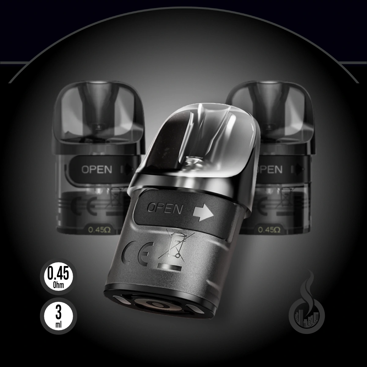 3x Lost Vape E Plus Pod-Coils - 3ml SW18418.2 Widerstand 0.45 Ω (Ohm) Bild 1