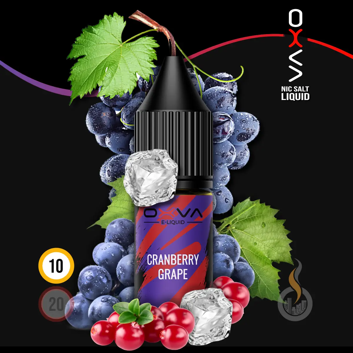 OXVA Cranberry Grape Nic Salt Liquid SW18328 Nikotinstärke wählen: 10 mg (NIKOTINSALZ) Bild 1