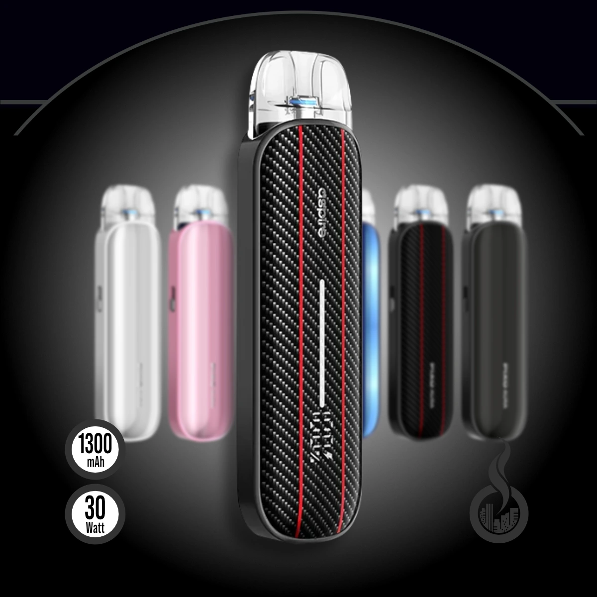 Aspire Pixo Aura Pod Kit SW18541.4 Farbe Carbon Fiber Black Bild 1