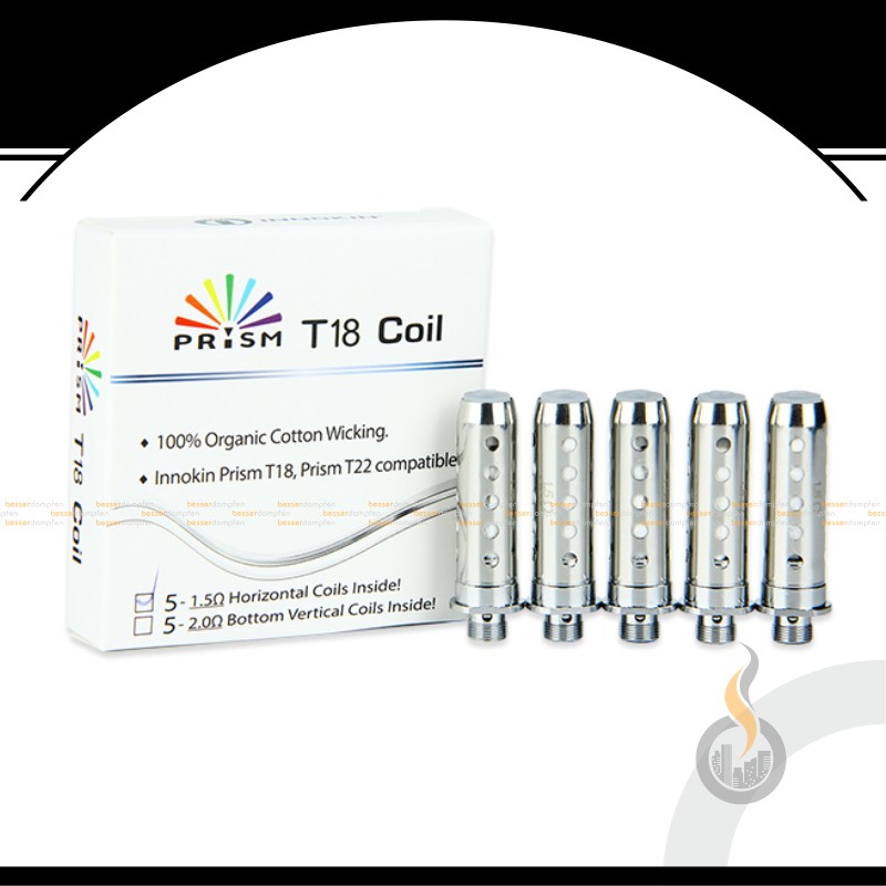 5x Innokin (Endura) Prism T18/T22 - Ersatz Coils SW14910 Bild 6