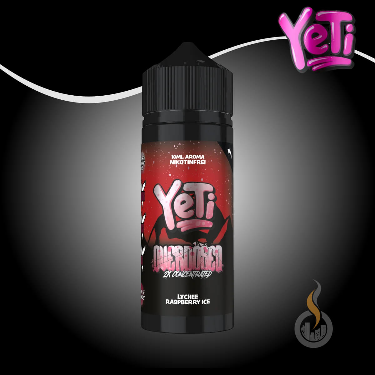 YETI Overdosed Lychee Raspberry Ice Aroma - 10 ml SW18397 Bild 1