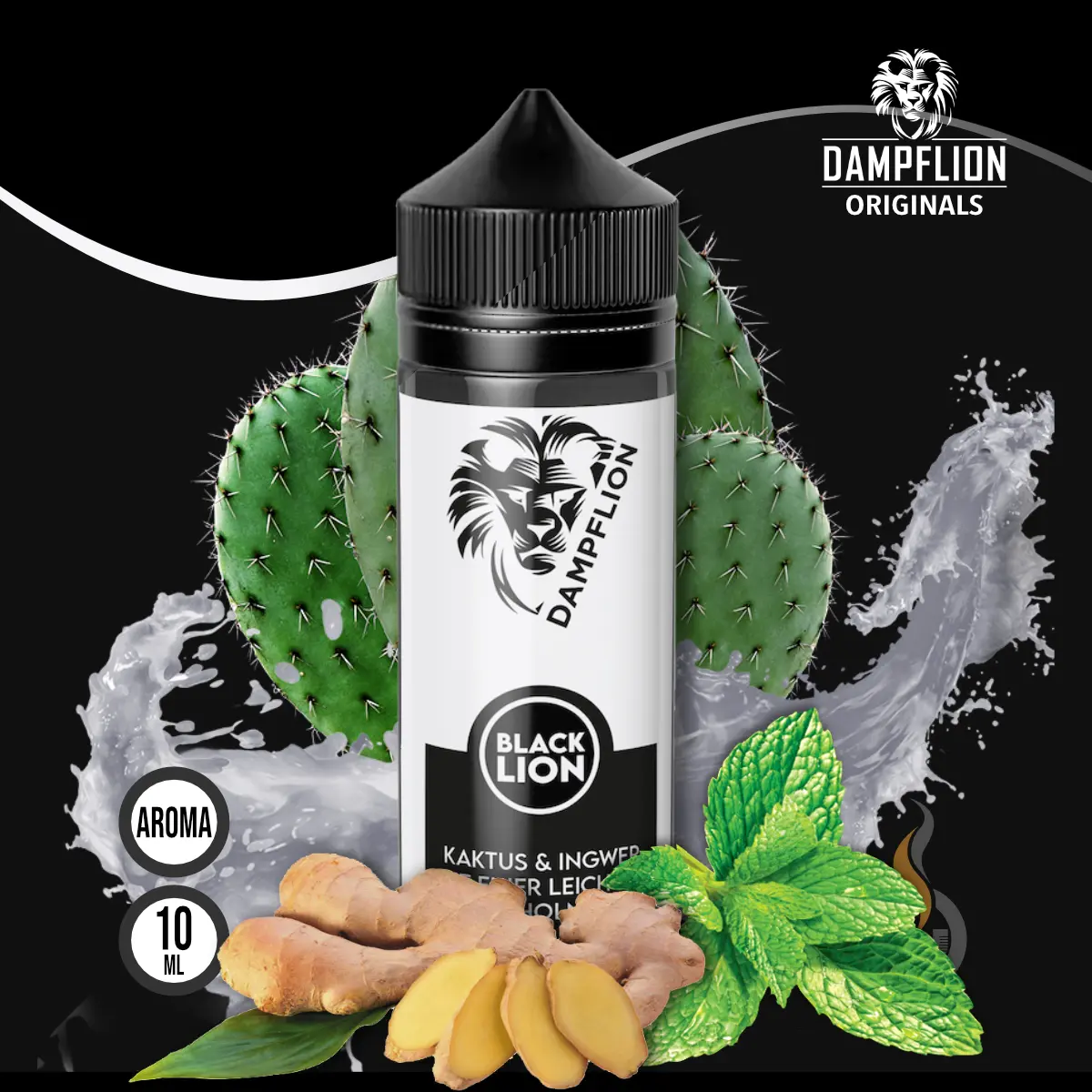 DAMPFLION Black Lion Aroma - 10 ml SW17948 Bild 1