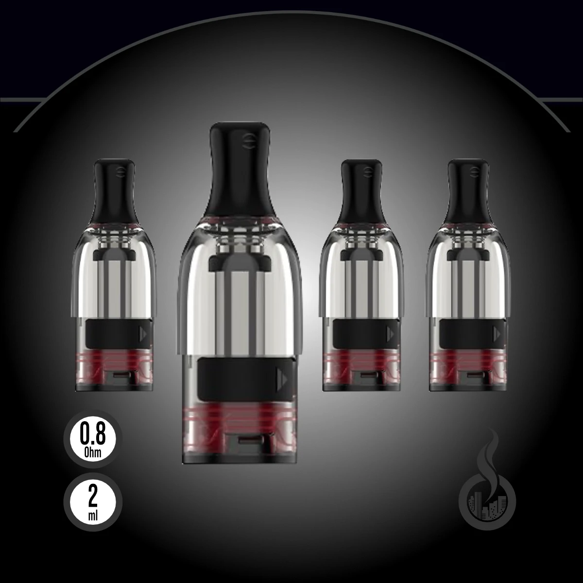 4x Vaporesso ECO ONE Pod-Coils - 2 ml SW18268.1 Widerstand 0.8 Ω (Ohm) Bild 1