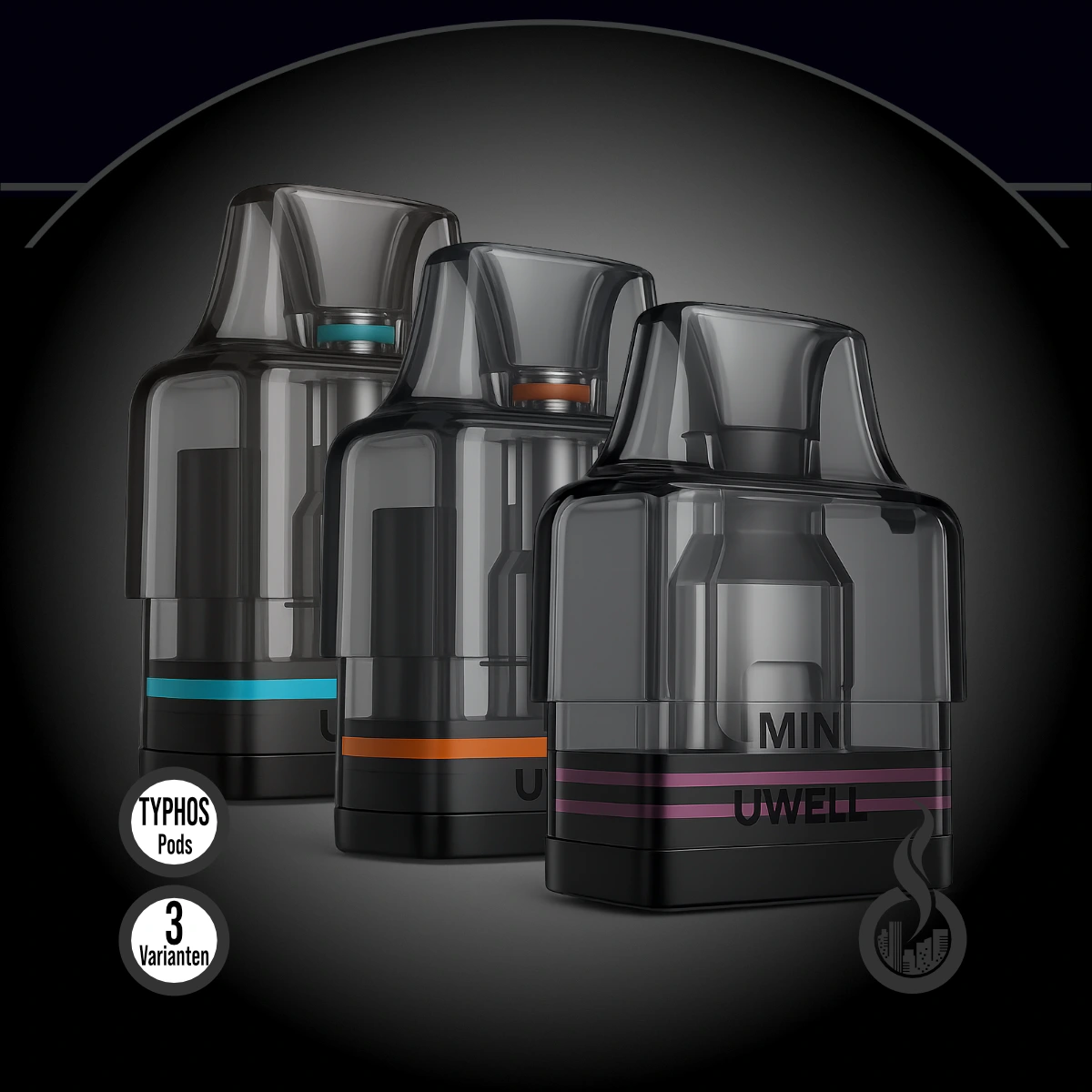 2x Uwell Typhos Pod - 6 ml SW18533 Bild 4