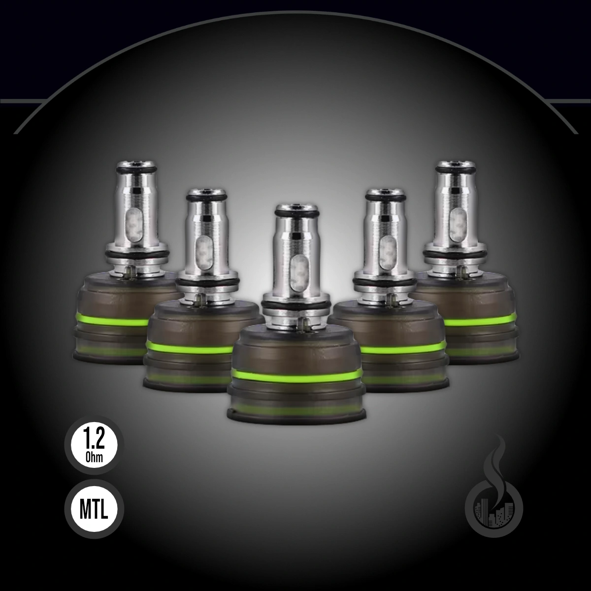 5x UWELL Crown Nano MTL Coils SW18596 Widerstand 1.2 Ω (Ohm) Bild 1