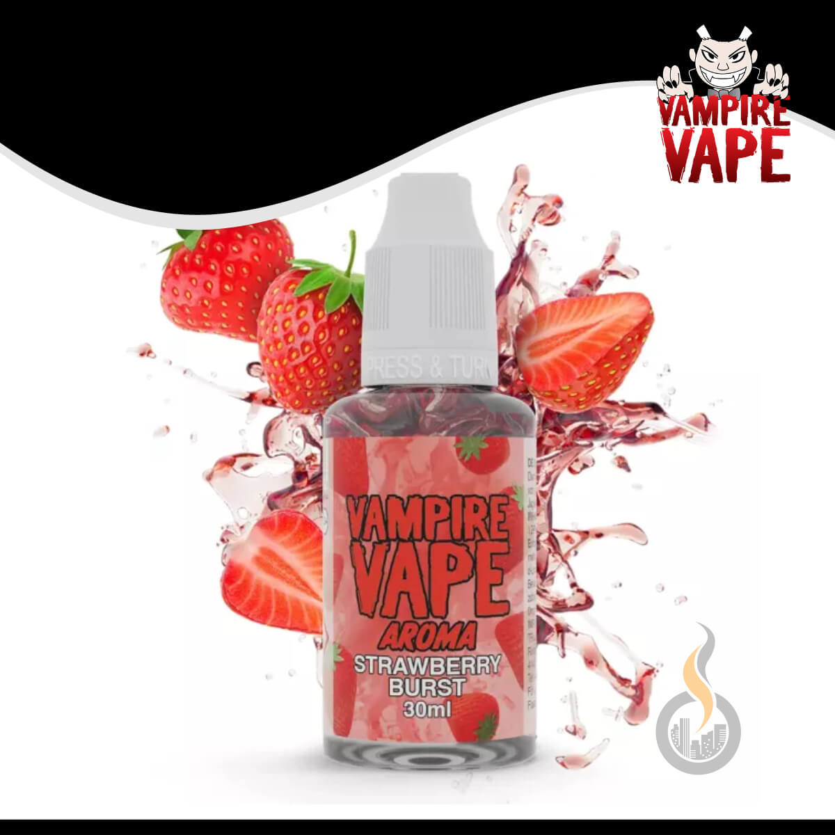 VAMPIRE VAPE Strawberry Burst Aroma - 30 ml SW17853 Bild 1