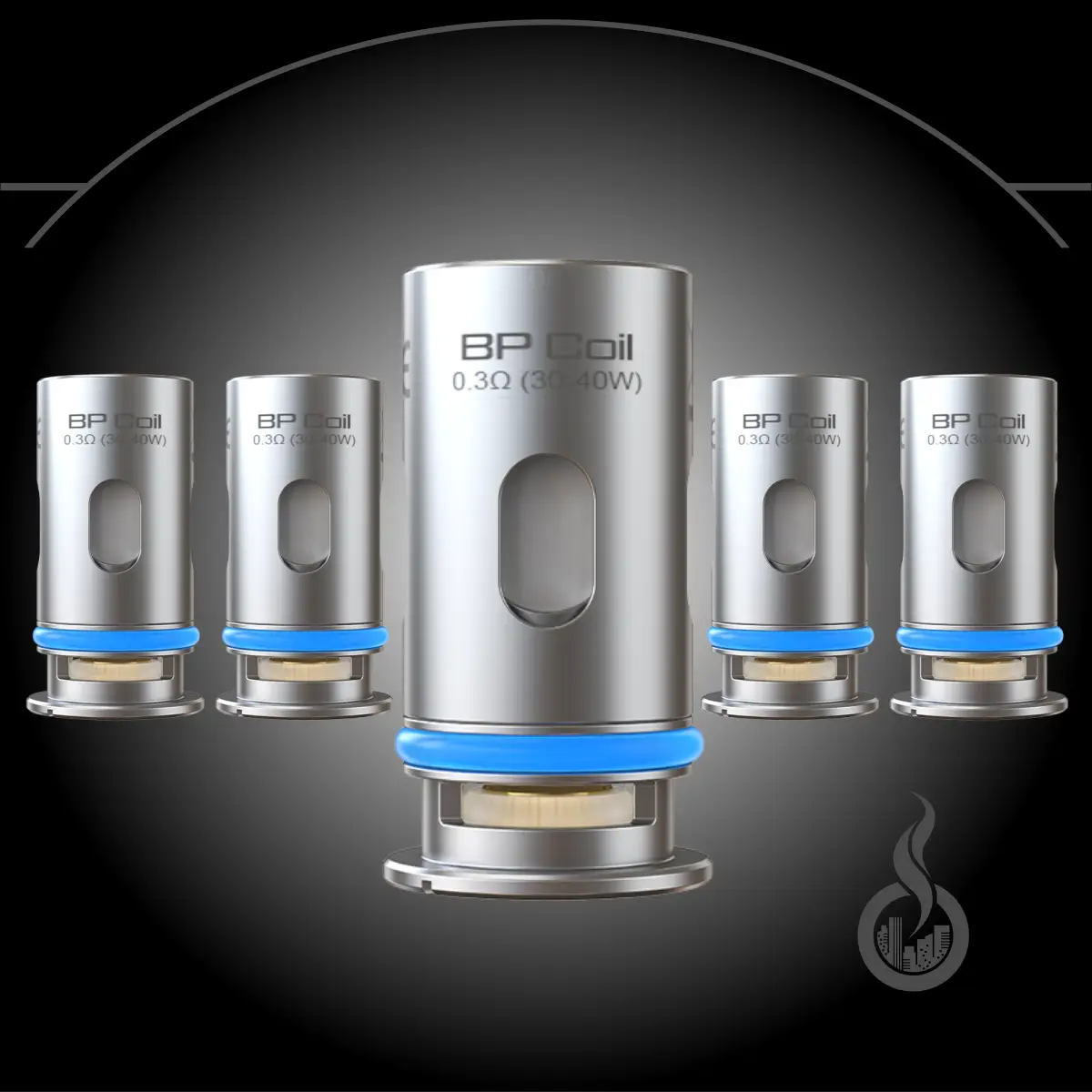 5x Aspire BP Coil Verdampferkopf SW17053.1 Widerstand 0.3 Ω (Mesh) Bild 1