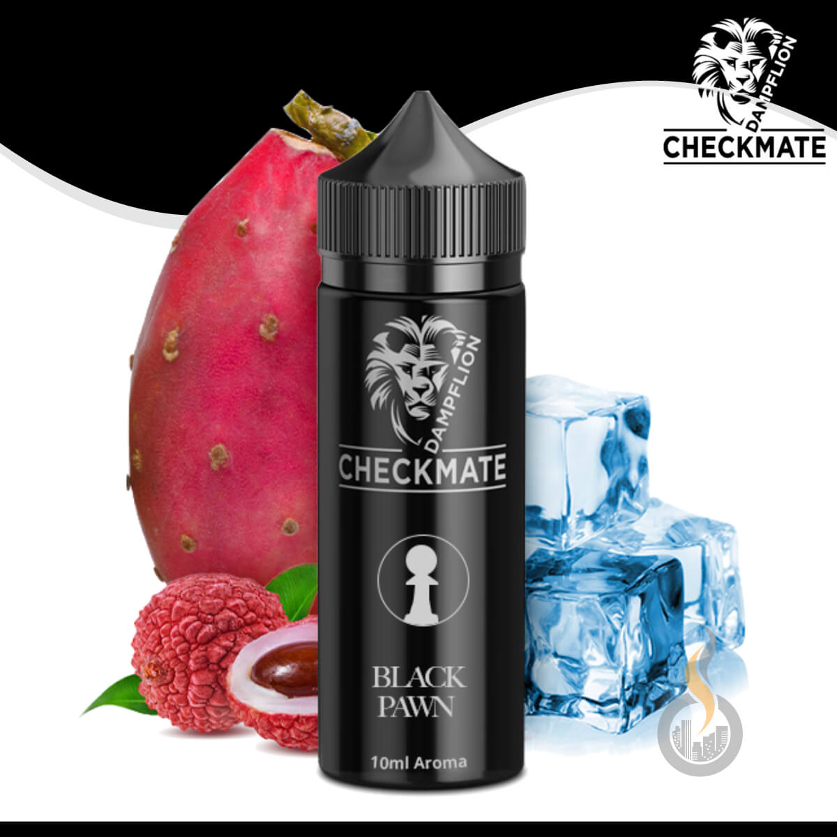 DAMPFLION CHECKMATE Black Pawn Aroma - 10 ml SW17471 Bild 1