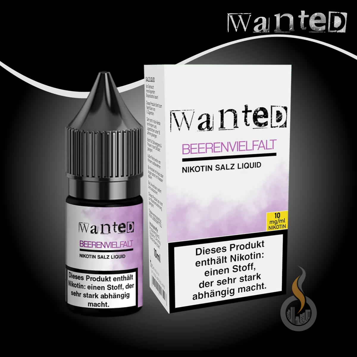 WANTED Overdosed Beerenvielfalt Nikotinsalz-Liquid - 10 ml