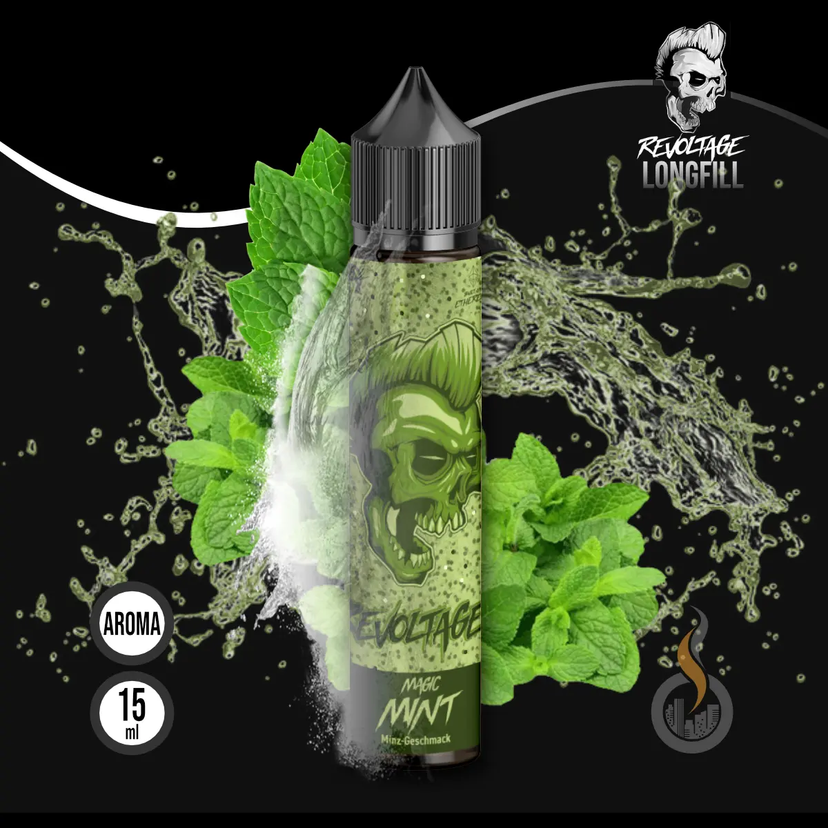 REVOLTAGE Longfill Aroma Magic Mint - 15 ml SW18200 Bild 1