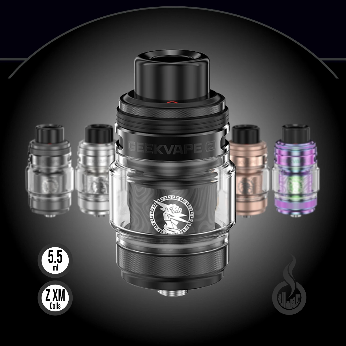 GeekVape Z Fli 2 Tank Verdampfer - 5.5 ml SW18544 Farbe Schwarz Bild 1
