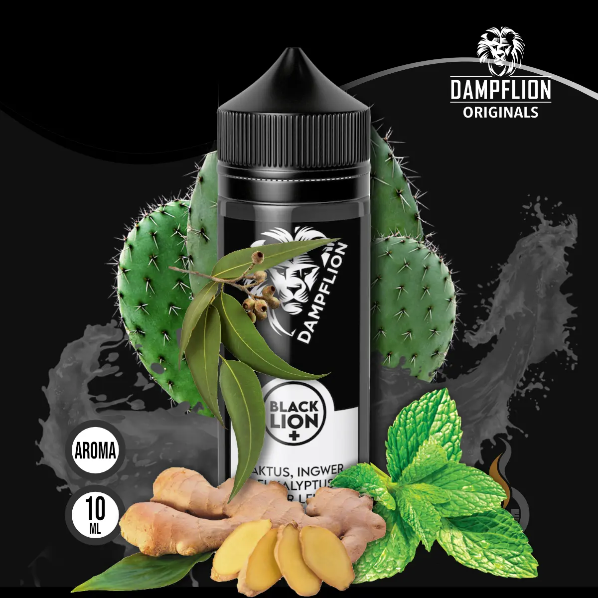 DAMPFLION Black Lion + Aroma - 10 ml SW17955 Bild 1