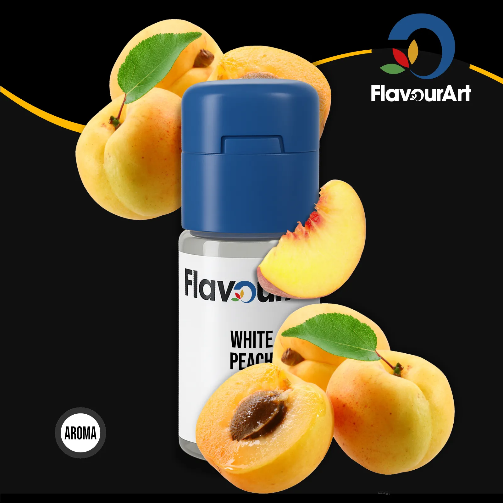 FlavourArt White Peach Aroma 10 ml