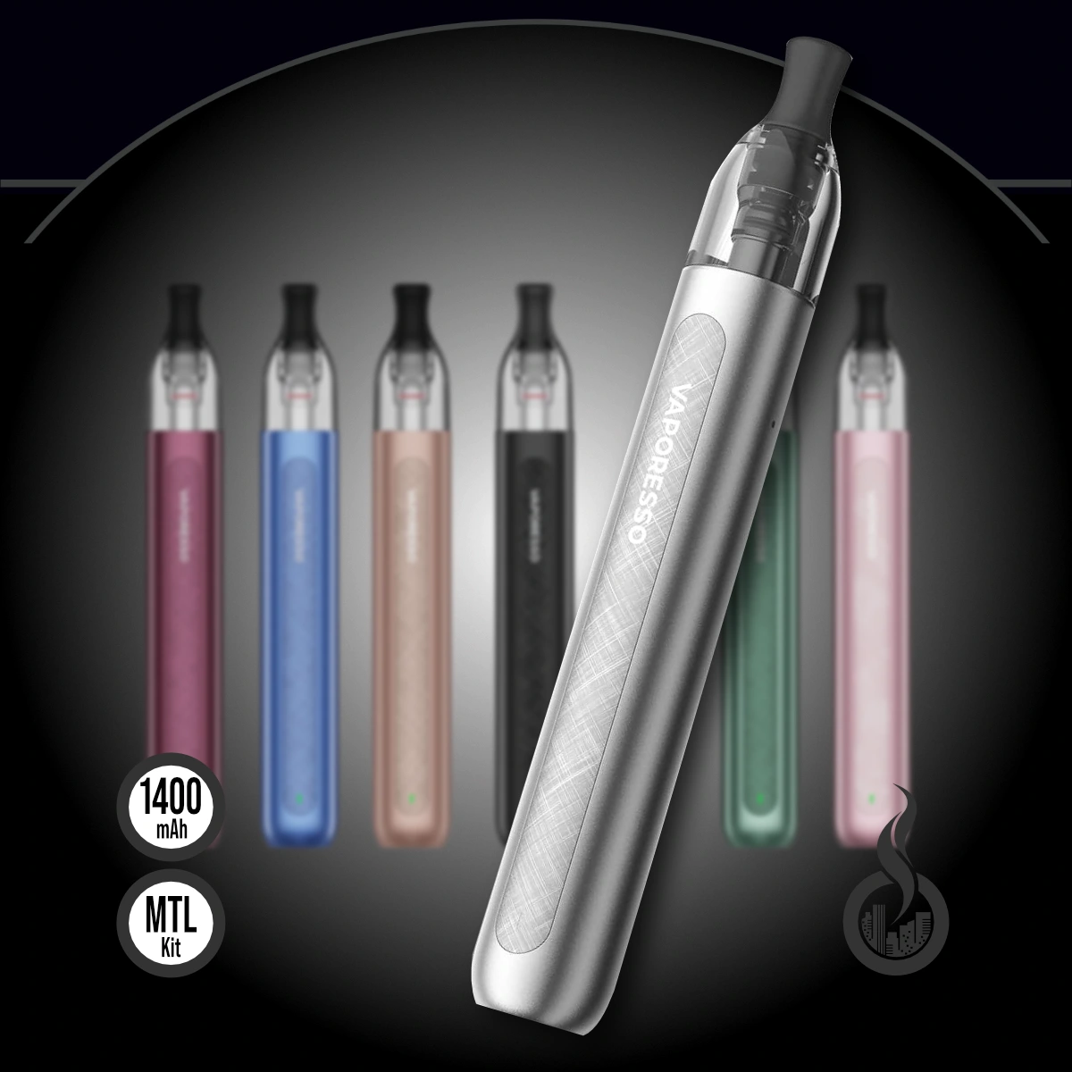 Vaporesso ECO ONE Pro Starter Kit - 1400 mAh SW18560.1 Farbe Silber Bild 1