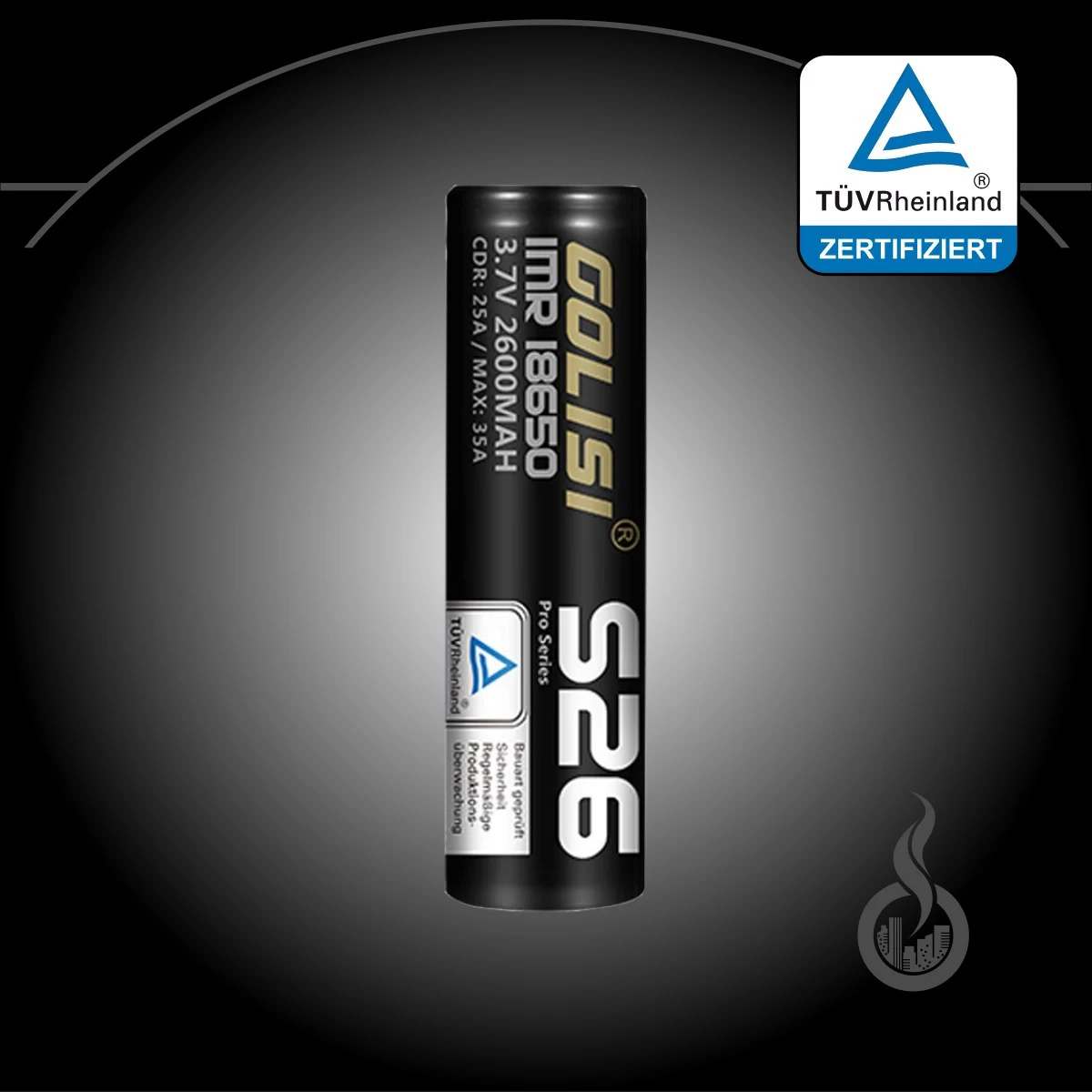 Golisi S26 18650 2600 mAh Akku - 25 A SW17449 Bild 1