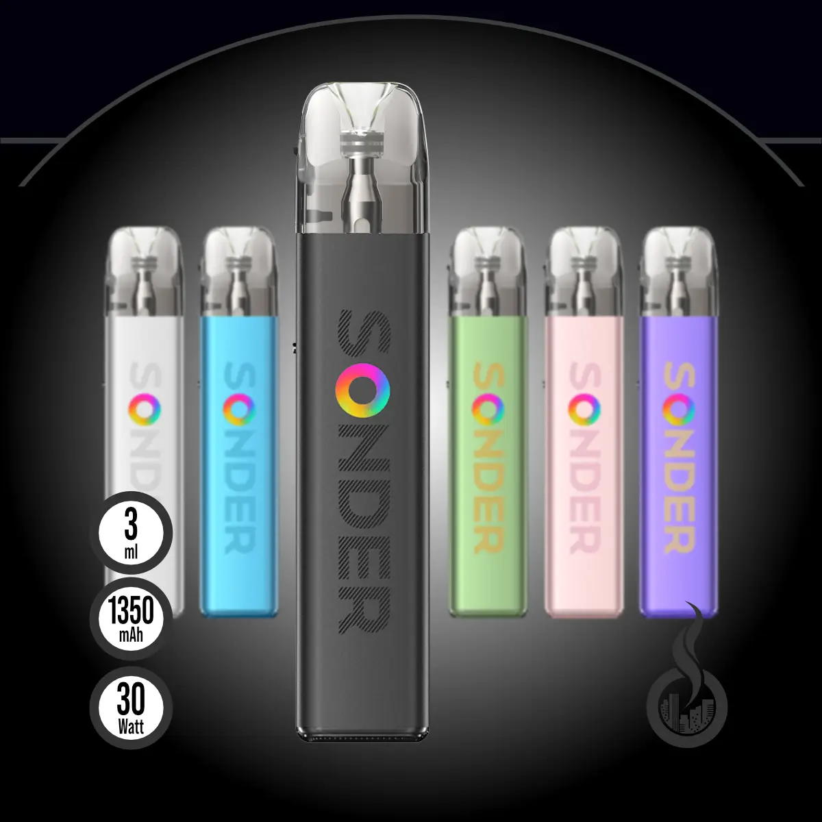 GeekVape Sonder Q 2 Pod System SW18396 Farbe Schwarz Bild 1