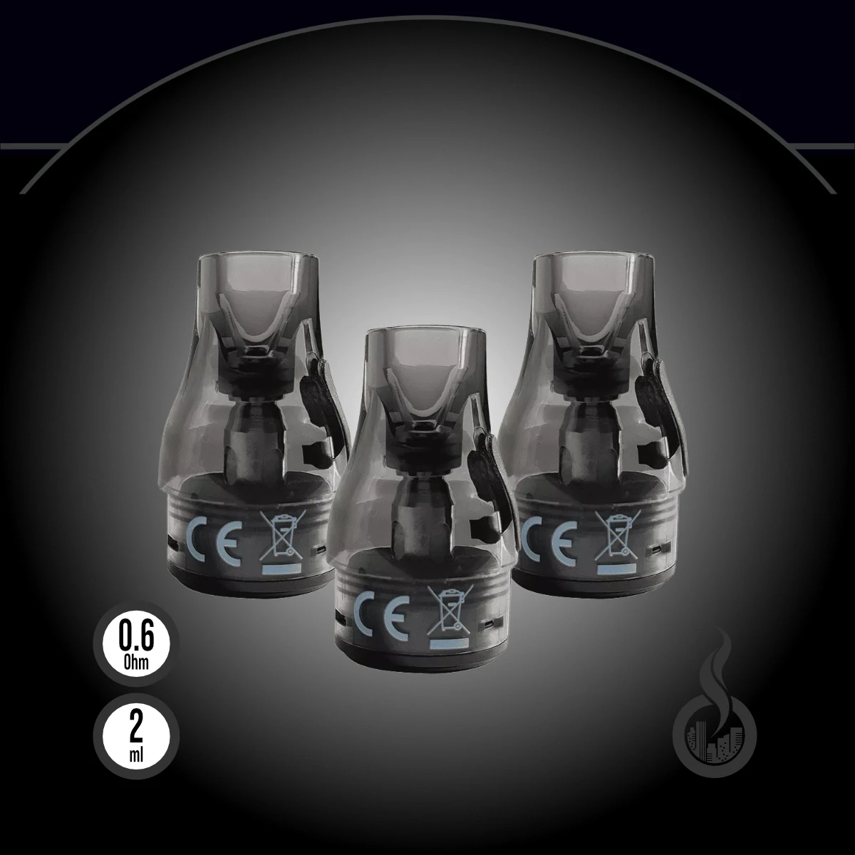 GOLISI Medo Q Pod-Coils (3er-Pack) 2 ml SW18394 Widerstand 0.6 Ω (Ohm) Bild 1