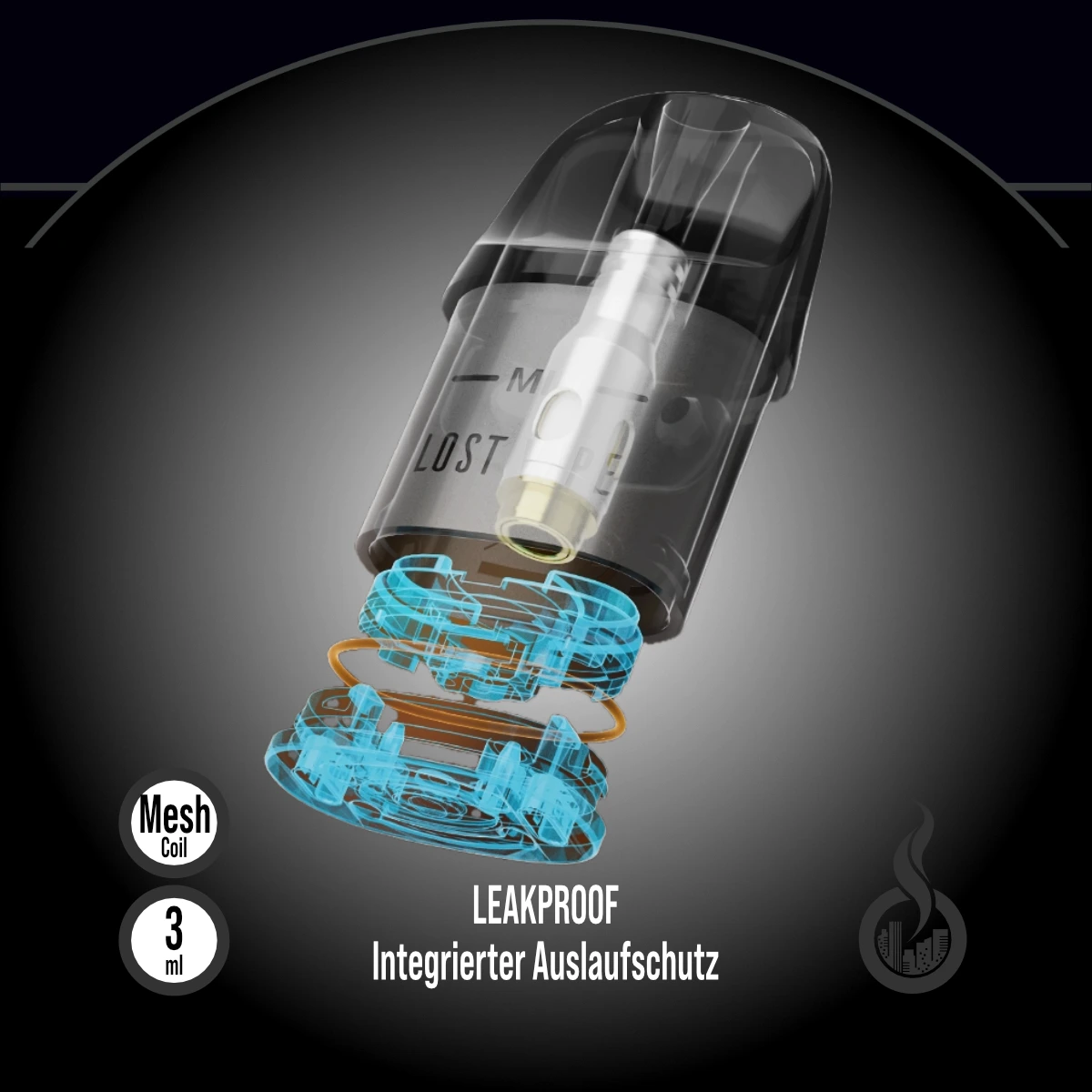 3x Lost Vape E Plus Pod-Coils - 3ml SW18418.2 Bild 3