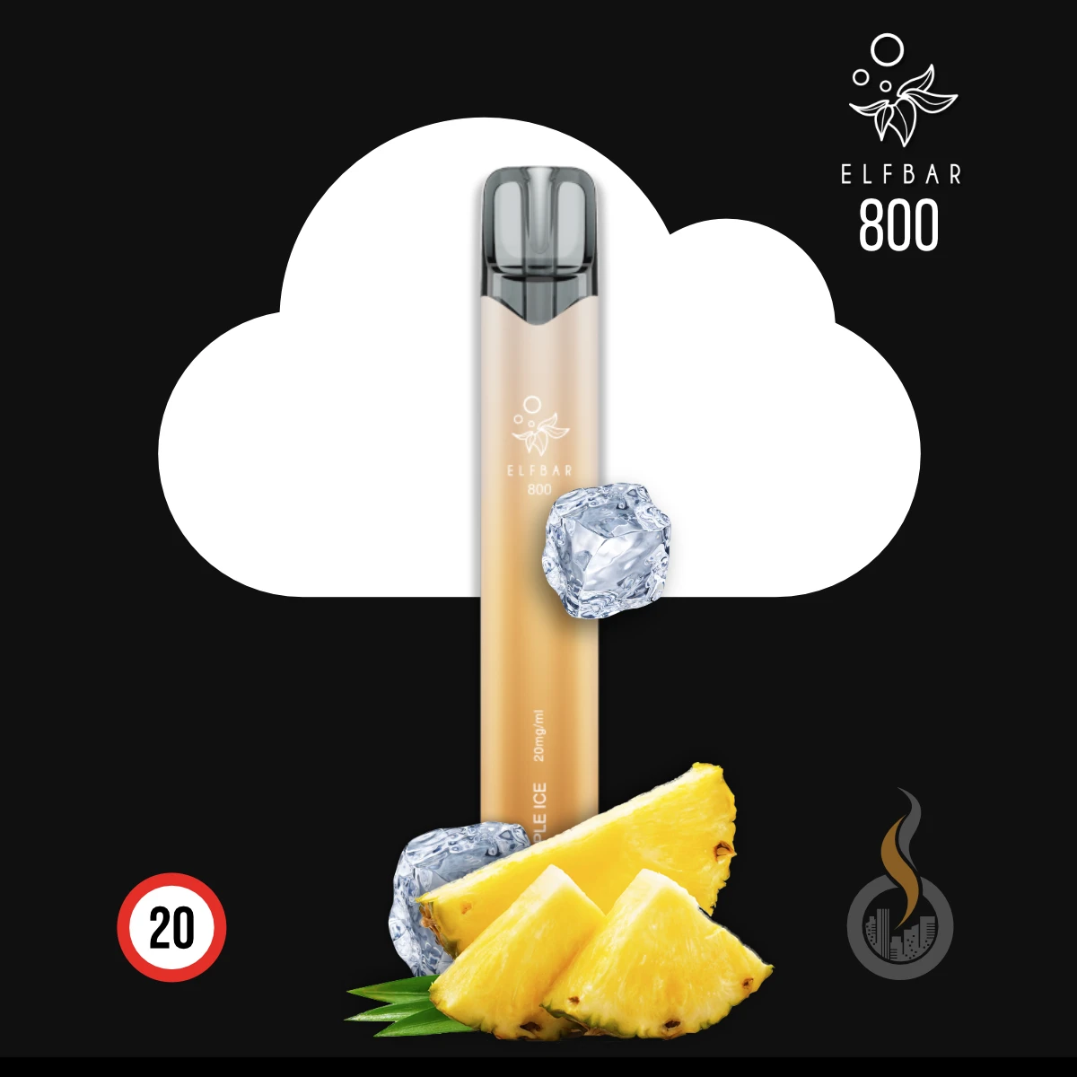 ELF BAR 800 Pineapple Ice SW18447 Bild 1