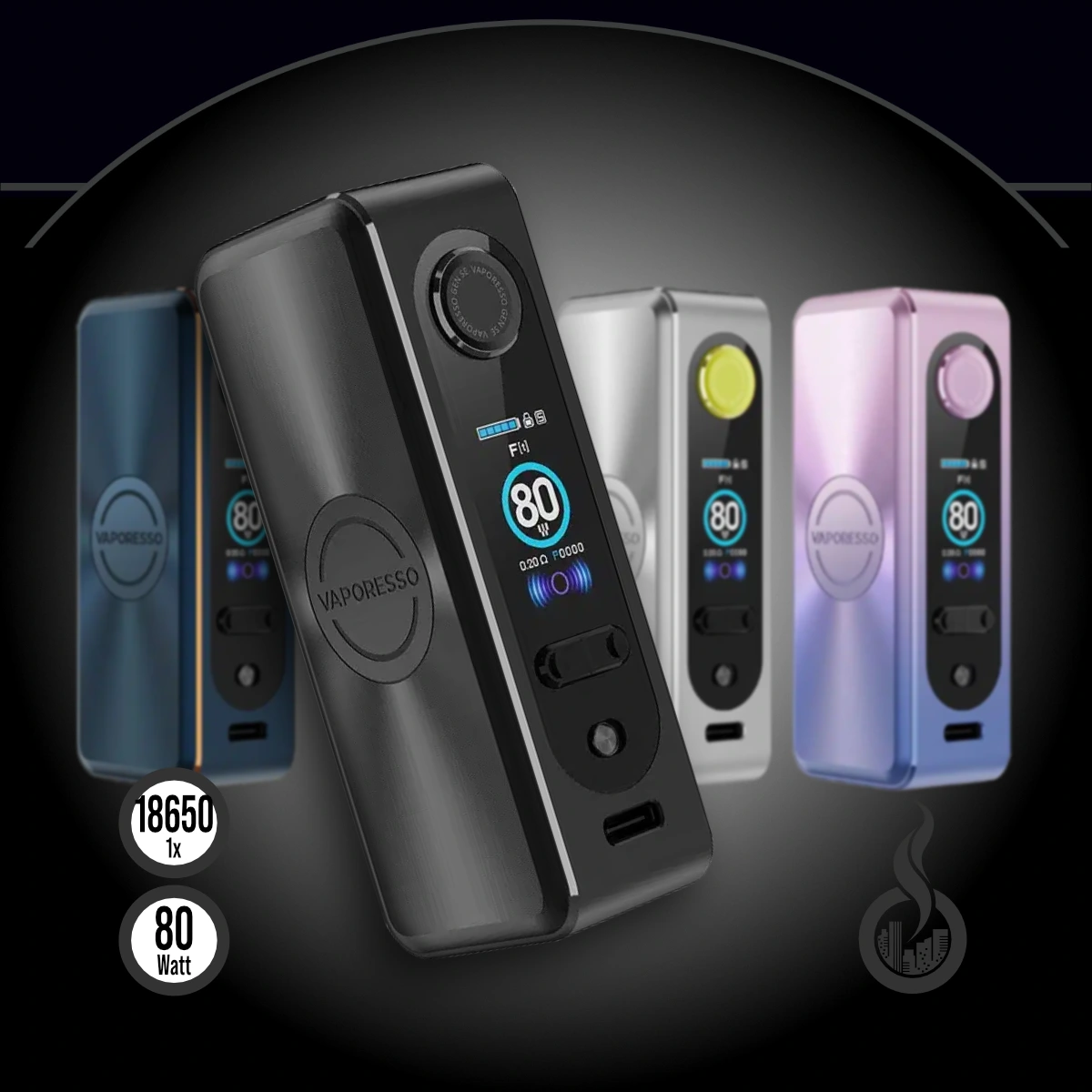 Vaporesso GEN SE Mod Akkuträger SW18424 Farbe Schwarz Bild 1