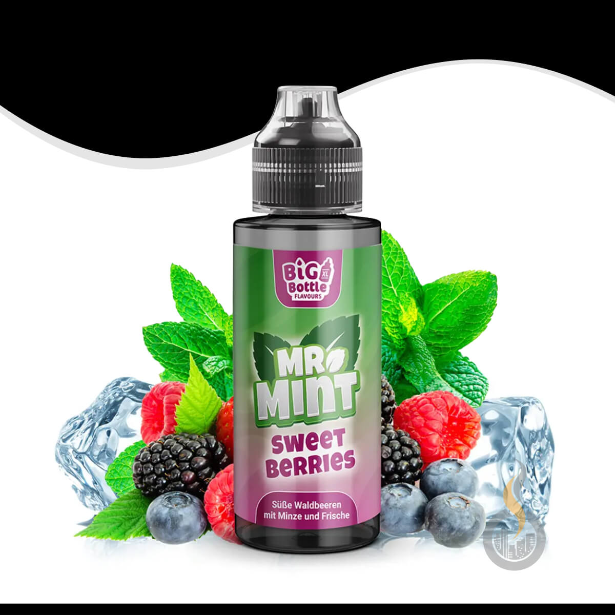BIG BOTTLE FLAVOURS Mr. Mint Sweet Berries Aroma - 10 ml SW18021 Bild 1