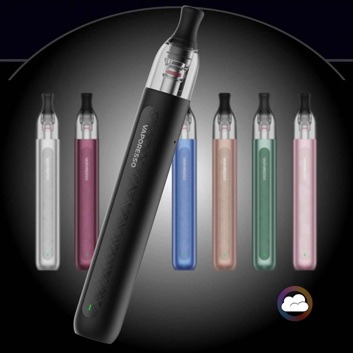 Vaporesso ECO ONE Pro (3 ml) Starter Kit - 1400 mAh SW18724 Farbe Schwarz Bild 1