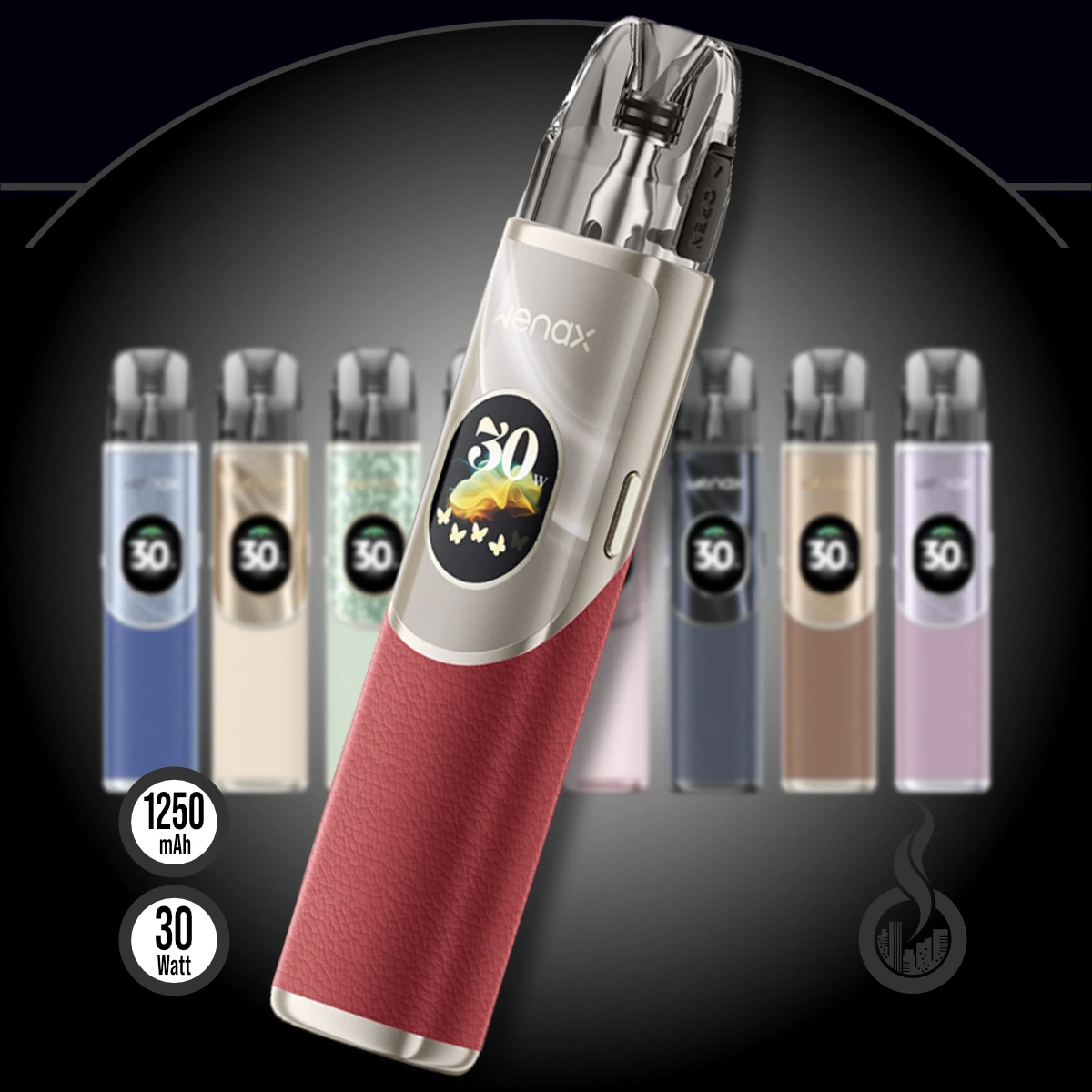 GeekVape Wenax Q2 Pod Starter Kit SW18568.2 Farbe Rot Bild 1